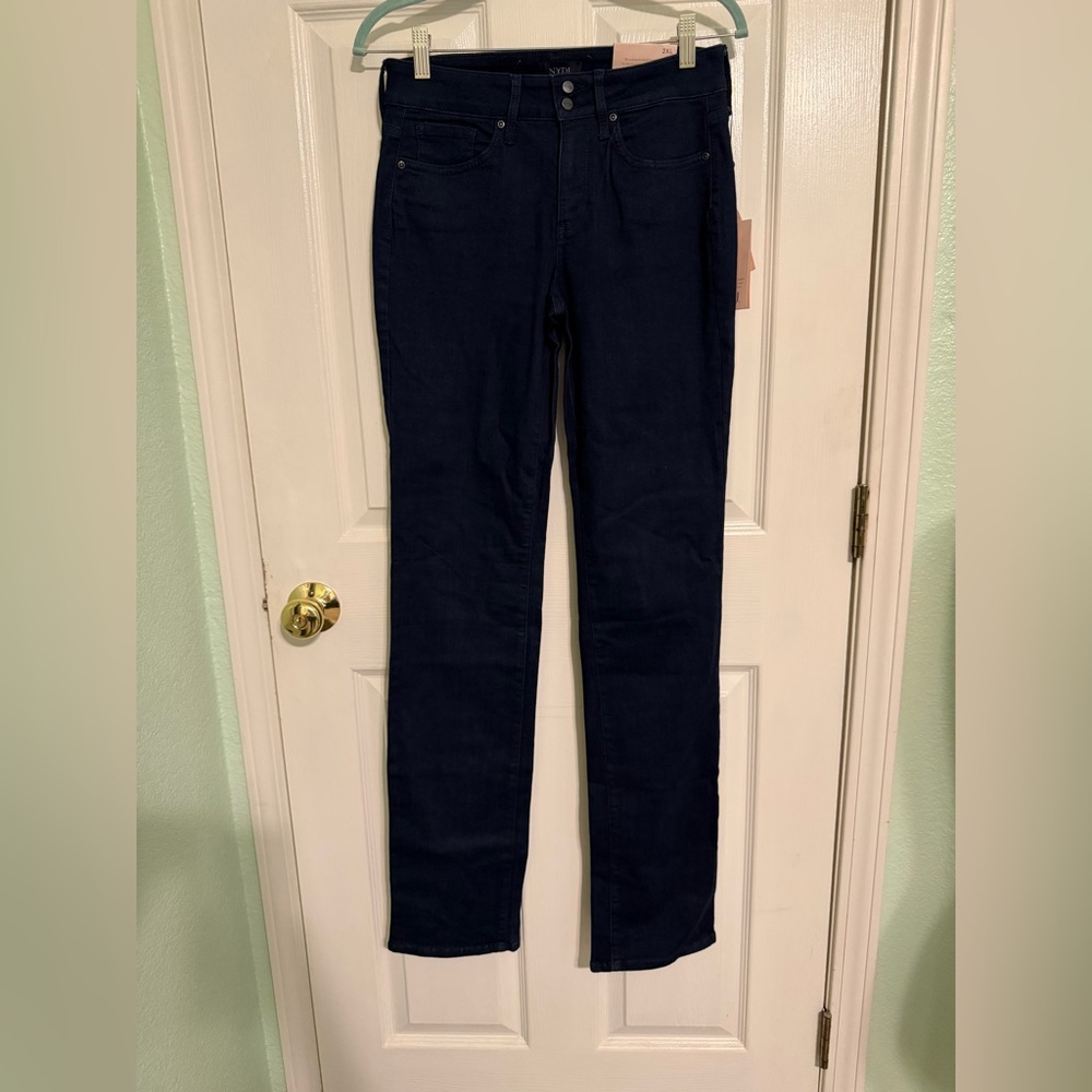 NYDJ Women's Skinny Jeans in Dark Blue